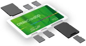 img 4 attached to Держатель памяти DiMeCard SD MicroSD с возможностью записи