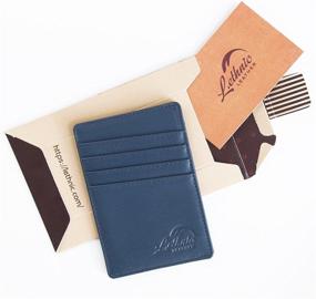 img 3 attached to 👨 Lethnic Men's Wallet: Stylish and Functional Accessory for the Modern Gentleman