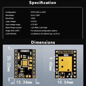 img 3 attached to 🔧 Enhance Your Stepper Motor Control with BIGTREETECH TMC2208 Stepper Motherboard - Bundle of 5