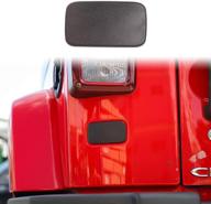 🚗 voodonala rear license plate deletion panel bracket for 2007-2018 jeep jk jku, black - enhanced seo logo