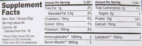 img 1 attached to Vital Whey Vanilla 2.5lb bag - All-Natural and Boosted SEO