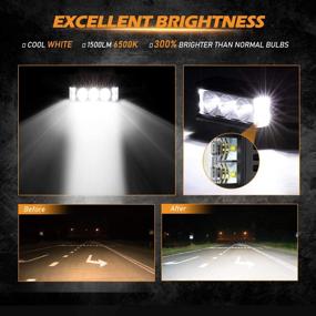 img 2 attached to Auxbeam Shooter Compatible Wrangler Vehicles Lights & Lighting Accessories