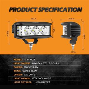 img 3 attached to Auxbeam Shooter Compatible Wrangler Vehicles Lights & Lighting Accessories