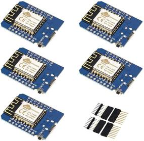 img 4 attached to KeeYees ESP8266 ESP-12F NodeMcu Mini WLAN WiFi Development Board 4M байта для Arduino – Набор из 5 штук