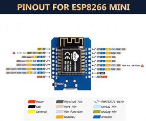 img 2 attached to KeeYees ESP8266 ESP-12F NodeMcu Mini WLAN WiFi Development Board 4M Bytes for Arduino – Pack of 5