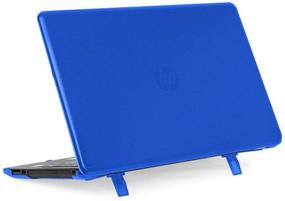 img 4 attached to mCover Hard Shell Case for 15.6-inch HP 15-bsXXX, HP 15g-brXXX, or HP 👜 15q-buXXX Notebook PC Series (Blue) - NOT Compatible with 15-inch Pavilion or Envy Laptops