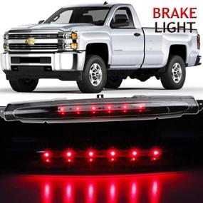 img 3 attached to Full LED Third Brake Tail Rear Roof Center High Mount Stop Light Lamp for Chevrolet Trailblazer, Buick, GMC Envoy, and Isuzu SUV