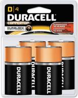 🔋 coppertop alkaline batteries: long-lasting power with duralock technology, d size, pack of 4 logo