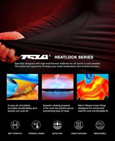 img 2 attached to TSLA Thermal Compression Turtleneck Running Outdoor Recreation