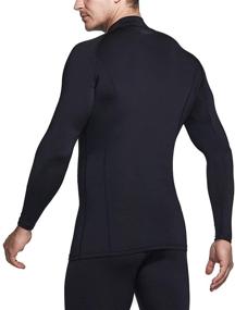 img 1 attached to TSLA Thermal Compression Turtleneck Running Outdoor Recreation