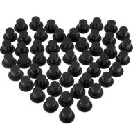 🎩 versatile mini black top hats for diy parties: perfect for decorating snowmen, christmas celebrations, birthdays, weddings, and family gatherings logo