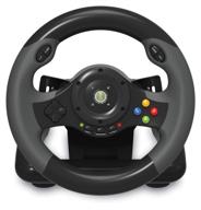 hori xbox 360 racing wheel ex2: a high-performance gaming accessory logo