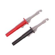 ximimark 2 pcs insulation piercing probes with nickel plated 🔌 safety test clips for car circuit detection in black & red logo