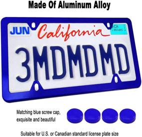 img 3 attached to License Frames Aluminum Stainless Accessories Exterior Accessories in License Plate Covers & Frames