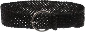 img 3 attached to Tapered Braided Woven Leather Women's Accessories for Women