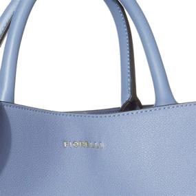 img 2 attached to Women's Fiorelli Triple Compartment Satchel - Perfect Placement for Handbags & Wallets