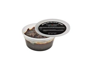 img 4 attached to Aroma Depot 8 oz Raw African Black Soap Paste: 100% Natural Solution for Acne, Eczema, Psoriasis, and Dry Skin Scar Removal. Imported Handmade Soap from Ghana - Face and Body Wash