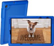 bobjgear rugged tablet case for lenovo tab m10 fhd plus 10.3" (tb-x606f, fa) - premium washable silicone, kid-friendly, shockproof (batfish blue) [seo-optimized] logo