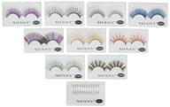 👁️ shany eyelash extensions - color frenzy - set of 10 assorted reusable lashes logo