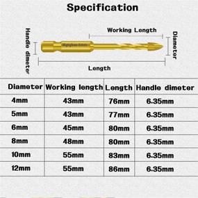 img 1 attached to 🔧 Камнерезные инструменты Mgtgbao: Прецизионные твердосплавные режущие инструменты для промышленных буровых сверл для бетона