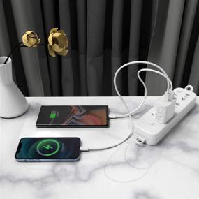 img 1 attached to 🔌 20W iPhone 12 Charger Kit - Dual-Port Wall Charger Plug with 6ft Lightning Cables, PD/QC 3.0 Fast Power Adapter for iPhone 12, 12 Mini, 12 Pro Max, iPhone 11 Pro Max, iPhone X Pro Max, and More