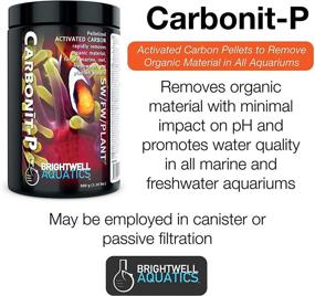 img 2 attached to 🐠 Brightwell Aquatics Carbonit-P: High-Performance Activated Carbon Filter Media for Marine and Freshwater Aquariums