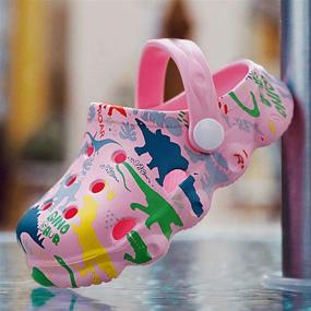 img 1 attached to 👟 CERYTHRINA Cartoon Slippers: Trendy Outdoor Children Boys' Shoes for Clogs & Mules