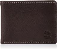 👜 timberland wellington leather bifold trifold wallet: premium quality and ultimate functionality logo