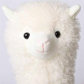 img 3 attached to 🦙 Spring Country Alpaca Plush Toy: Large 18" Llama Stuffed Animal Doll Plushie Hug Pillow for Ultimate Comfort and Joy - Perfect Super Christmas Valentine Gift and Birthday Surprise!