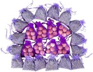 🌸 24-piece lavender cedar sachets set (16 lavender sachets, 8 cedar sachets) for enhanced closet, drawer, dresser, wardrobe organization, lv-s-d-1 логотип