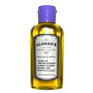 🪒 alonzo's sensational shave - shaving oil for women (2 oz bottle) natural pre-shave and after shave oil for silky smooth legs and gentle bikini area - soothes and hydrates irritated skin caused by razor burn logo