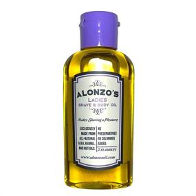 img 4 attached to 🪒 Alonzo's Sensational Shave - Shaving Oil for Women (2 Oz Bottle) Natural Pre-Shave and After Shave Oil for Silky Smooth Legs and Gentle Bikini Area - Soothes and Hydrates Irritated Skin caused by Razor Burn