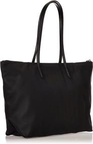 img 3 attached to Lacoste L 12 12 Tote Bag Black Women's Handbags & Wallets and Totes