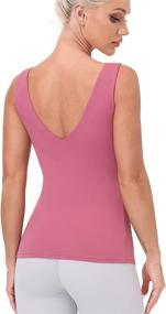 img 3 attached to 🏃 Women's Clothing: Wireless Running Camisole for Workouts