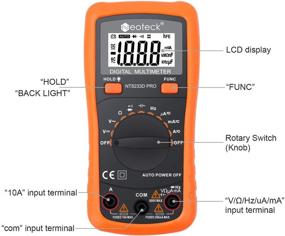 img 3 attached to Neoteck Multimeter Multimeters Resistance Transistor