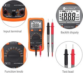 img 2 attached to Neoteck Multimeter Multimeters Resistance Transistor