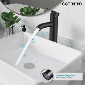 img 2 attached to 🚰 Stainless Steel Single Handle Bathroom Faucet