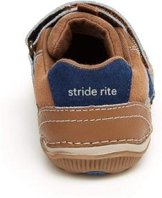 img 2 attached to Stride Rite Sneaker Truffle Toddler Boys' Shoes: Perfect Fit for Active Little Feet