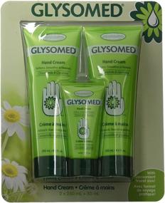 img 3 attached to 🧴 Glysomed Hand Cream Combo 3 Pack: Hydrate with 2 X Large Tubes (8.5 Fl Oz) and 1 X Purse Size (1.7 Fl Oz)