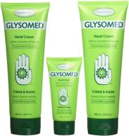 🧴 glysomed hand cream combo 3 pack: hydrate with 2 x large tubes (8.5 fl oz) and 1 x purse size (1.7 fl oz) logo