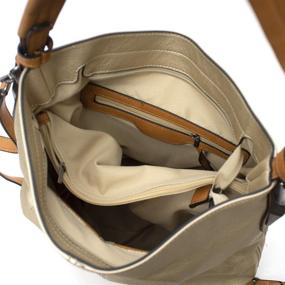 img 1 attached to 👜 Жанин Лонг-плечевая сумка с дизайном в виде ведра для женщин - идеальные женские сумки и кошельки в стиле хобо