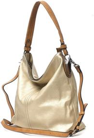 img 2 attached to 👜 Жанин Лонг-плечевая сумка с дизайном в виде ведра для женщин - идеальные женские сумки и кошельки в стиле хобо