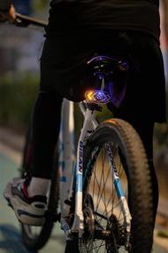 img 2 attached to 🚴 Wireless Remote Control Bike Tail Light with Turn Signals - USB Rechargeable Red Bicycle Light - IPX3 Waterproof Bike Lights for Night Riding