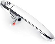 🚪 faersi outside exterior door handle front left driver side for buick allure, lacrosse, lucerne, impala, cobalt, pontiac g5 solstice saturn sky - 2005-2013 replacements logo