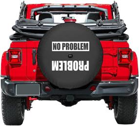 img 1 attached to 🚗 Бумеранг - 32" Софтовый чехол для шины JL для Jeep Wrangler JL (с камерой заднего вида) - Sport & Sahara (2018-2021) - Решить все проблемы.