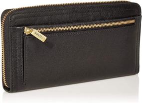 img 3 attached to Fossil Logan Around Clutch Brown Women's Handbags & Wallets: Style and Versatility Combined