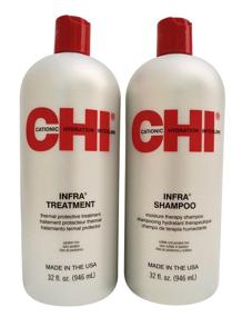 img 1 attached to 💁 Infra Shampoo & Treatment 32oz Duo Set: Luxurious Hair Care for Optimal Results!