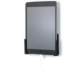 img 4 attached to Dockem Koala Wall Mount 2.0: Universal Dock for iPad, Samsung Galaxy Tab/Note, Google Nexus, Microsoft Surface - Damage-Free, Smartphone, Tablet, eReader Holder (Black)