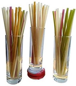 img 1 attached to Premium Biodegradable Rice Drinking Straws