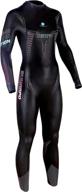 🏊 sumarpo women's n-joy full sleeve triathlon wetsuit - yamamoto smoothskin neoprene suit for open water swimming, ideal for ironman races logo